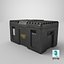 3D model loot crate - pbr