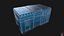 3D model loot crate - pbr