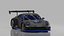 Porsche 911 Style GT Race Car With Detailed Cockpit