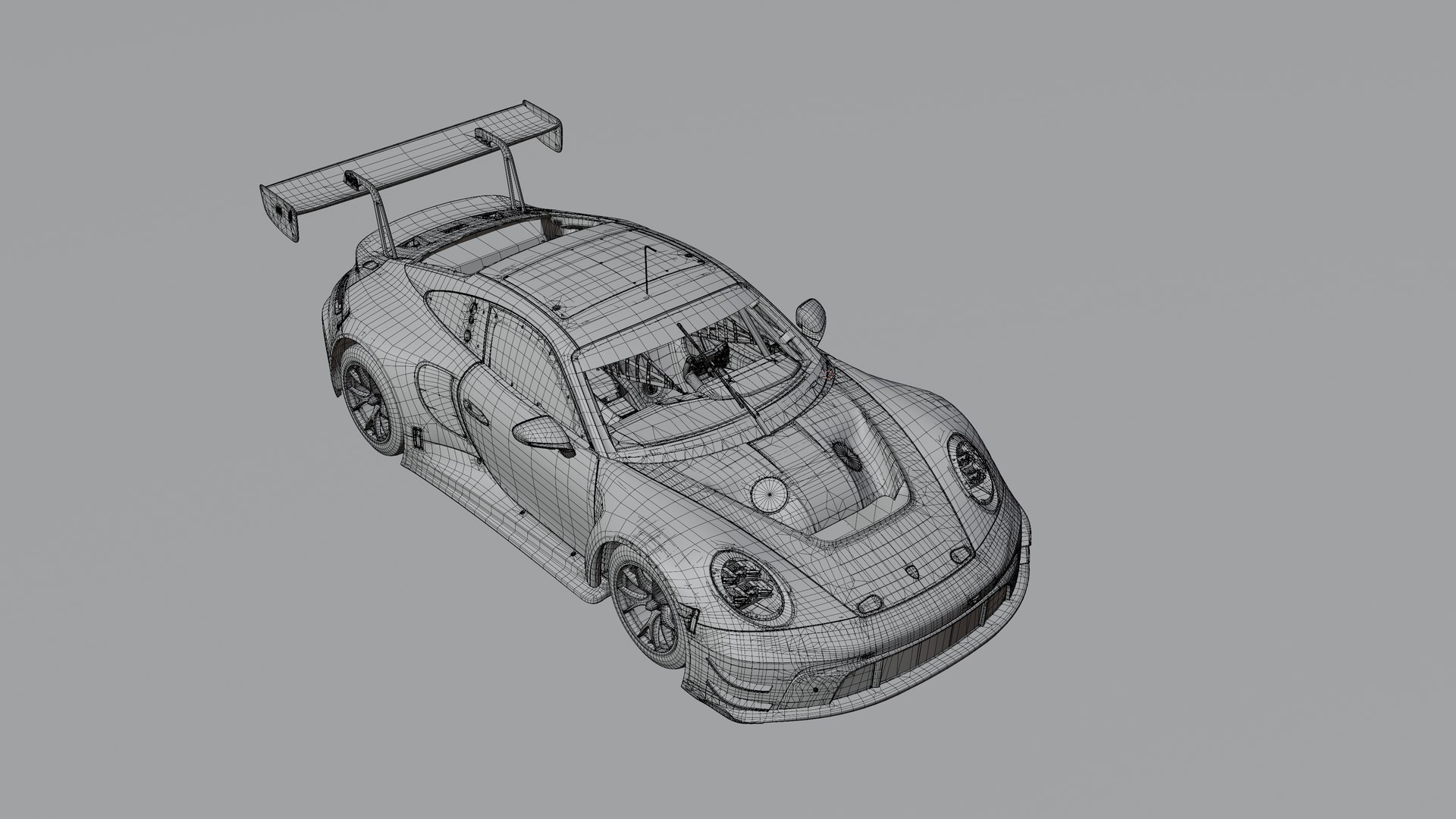 Porsche 911 Style GT Race Car With Detailed Cockpit 3D https://p.turbosquid.com/ts-thumb/RW/Acikvl/2c/wireframe9/jpg/1792170759/1920x1080/fit_q87/92724bae095335f8e53b18236c92a72af34cffad/wireframe9.jpg