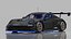 Porsche 911 Style GT Race Car With Detailed Cockpit