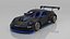 Porsche 911 Style GT Race Car With Detailed Cockpit
