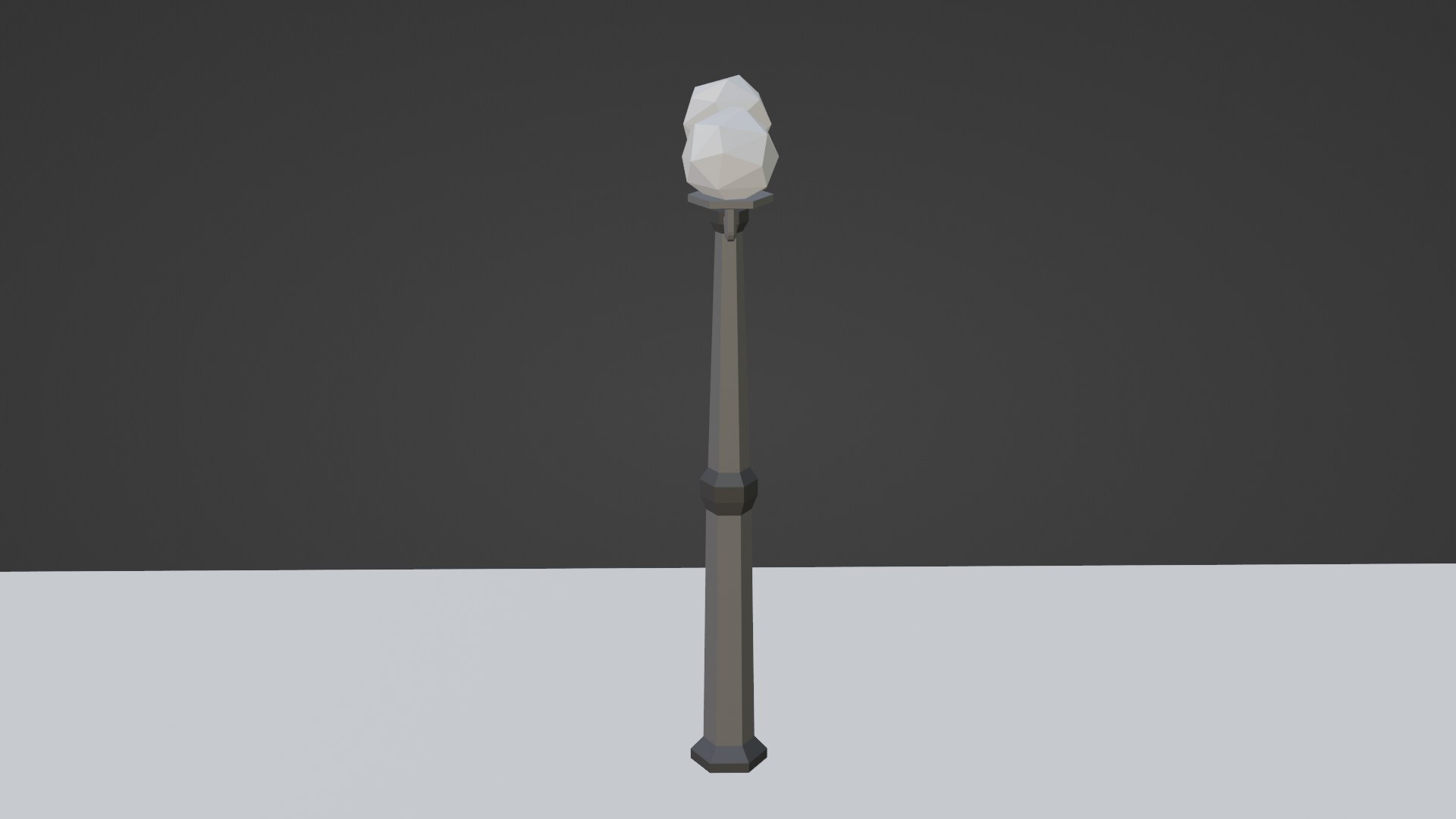 3D 3D Park Pole With Two Lamps With Texture And Armature - TurboSquid ...