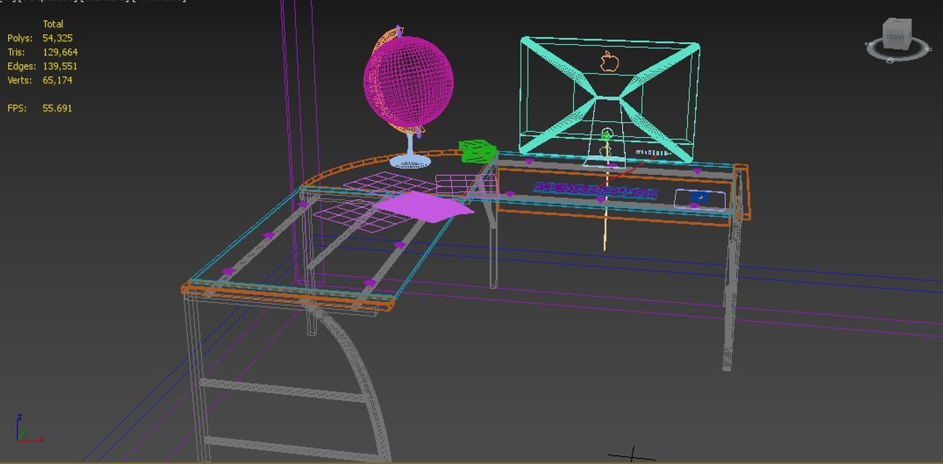 computer desk 3D model https://p.turbosquid.com/ts-thumb/RW/Fug4AQ/T0OmCpDr/wireframe/jpg/1524990697/1920x1080/fit_q87/3704871abc15b4a63c57f4e485399b665507ba9b/wireframe.jpg