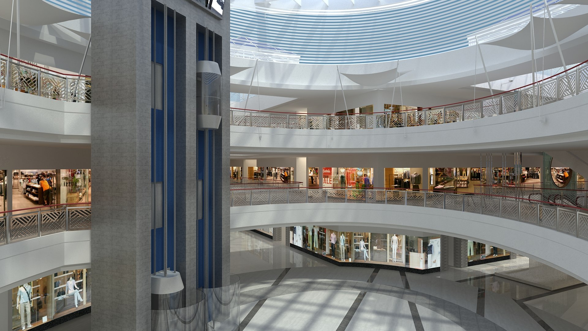 Shopping Mall 34 3D - TurboSquid 2175989