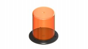 3d warning lights