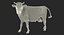 Vaca animada comiendo aparejada para Cinema 4D