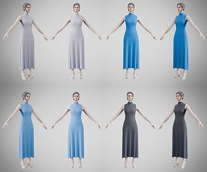 3D Dress 56 Dark Winter Collection Vol 1 Collection 4 model