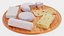 3D cheese set board