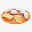 3D cheese set board