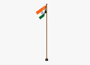 Indian Flag 3D model