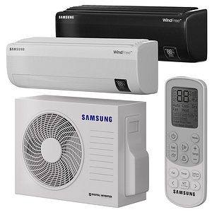 3D model Samsung Air Conditioner