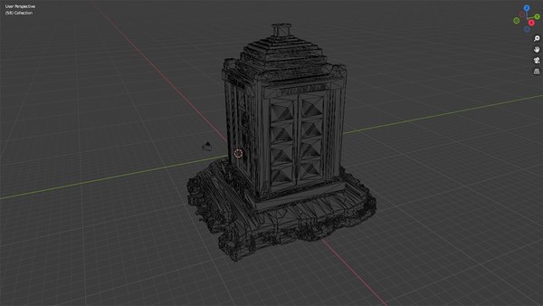 3D model Doctor who police box tardis voxel - TurboSquid 1751855