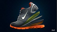 Nike lunarglide running shoe high res