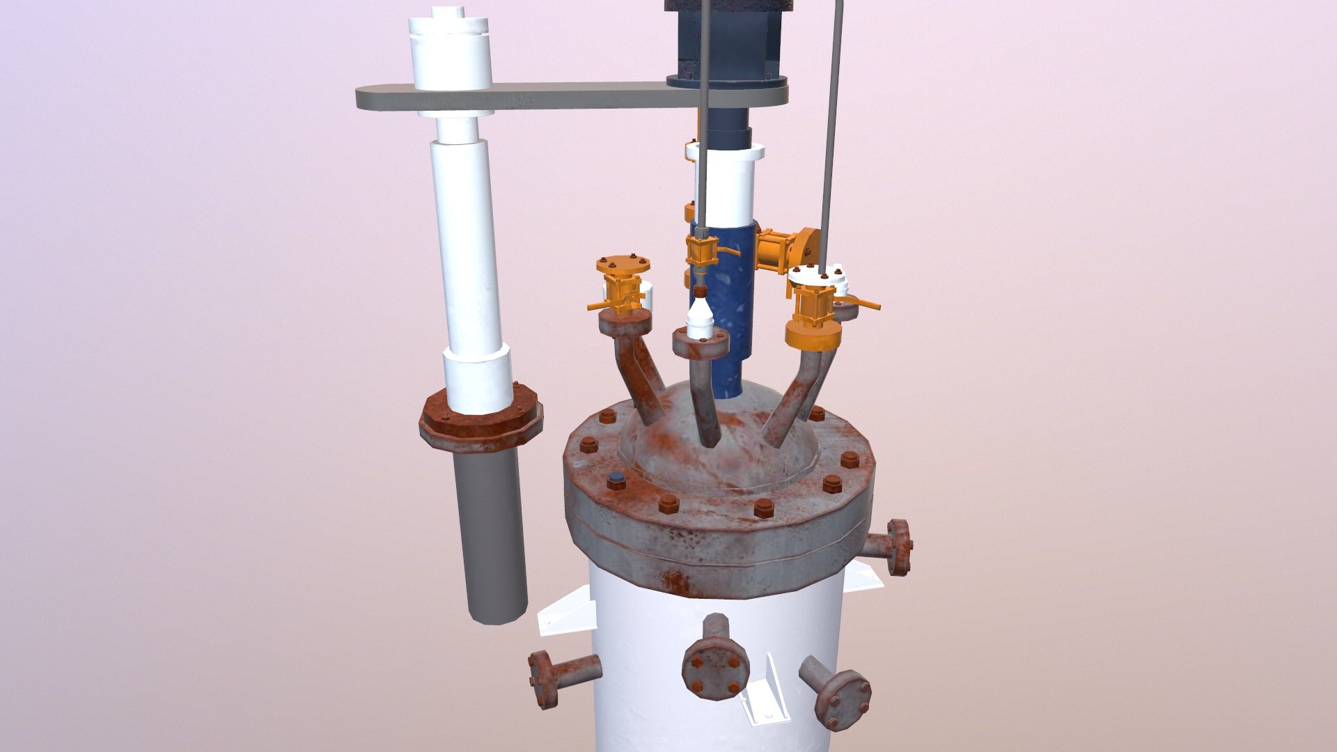 Reactor Tank 3D - TurboSquid 2291985