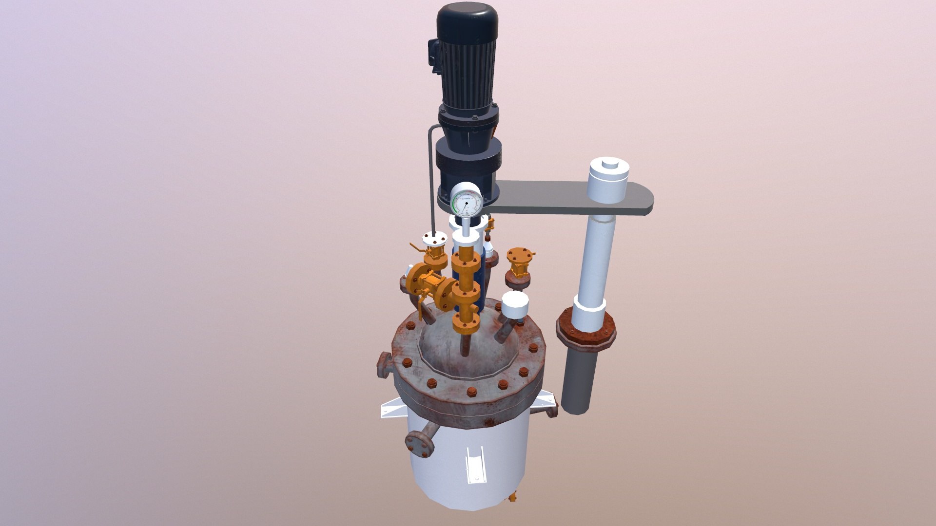 Reactor Tank 3D - TurboSquid 2291985