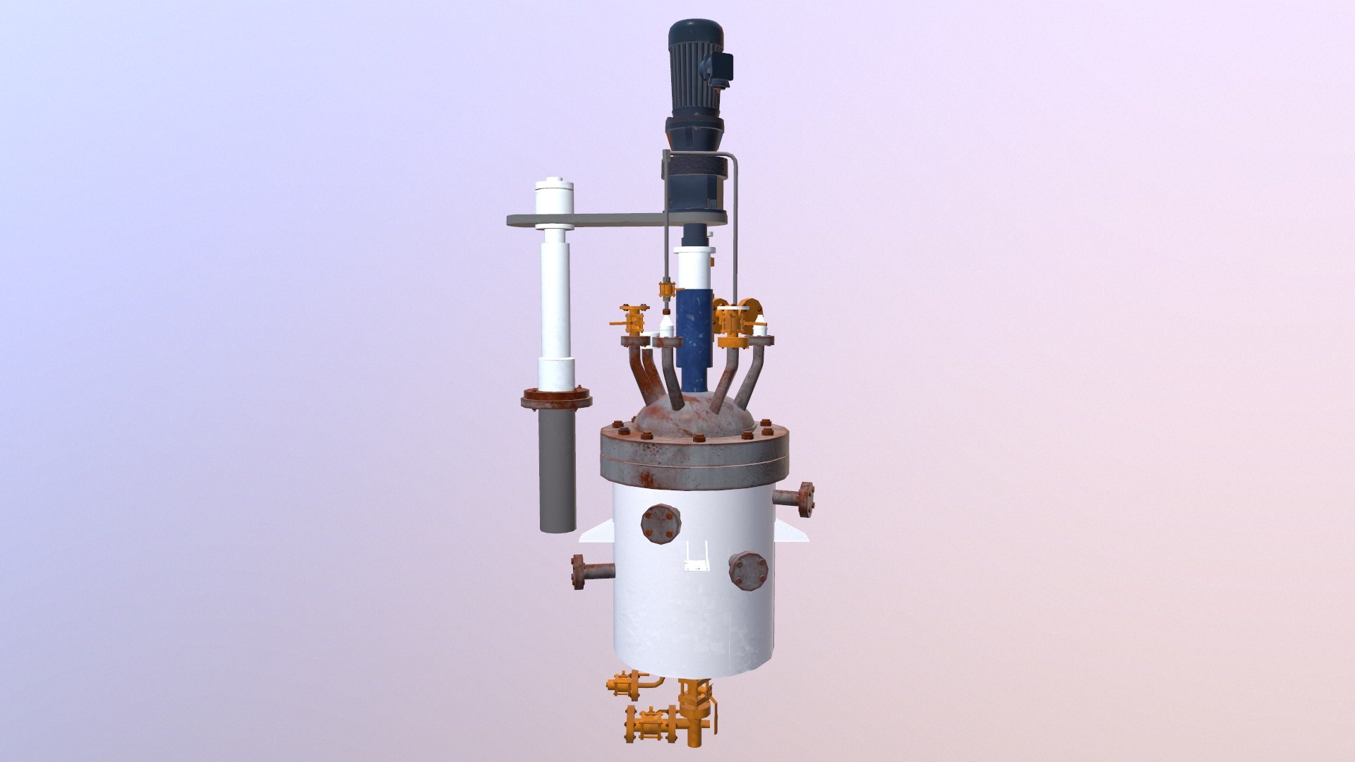 Reactor Tank 3D - TurboSquid 2291985