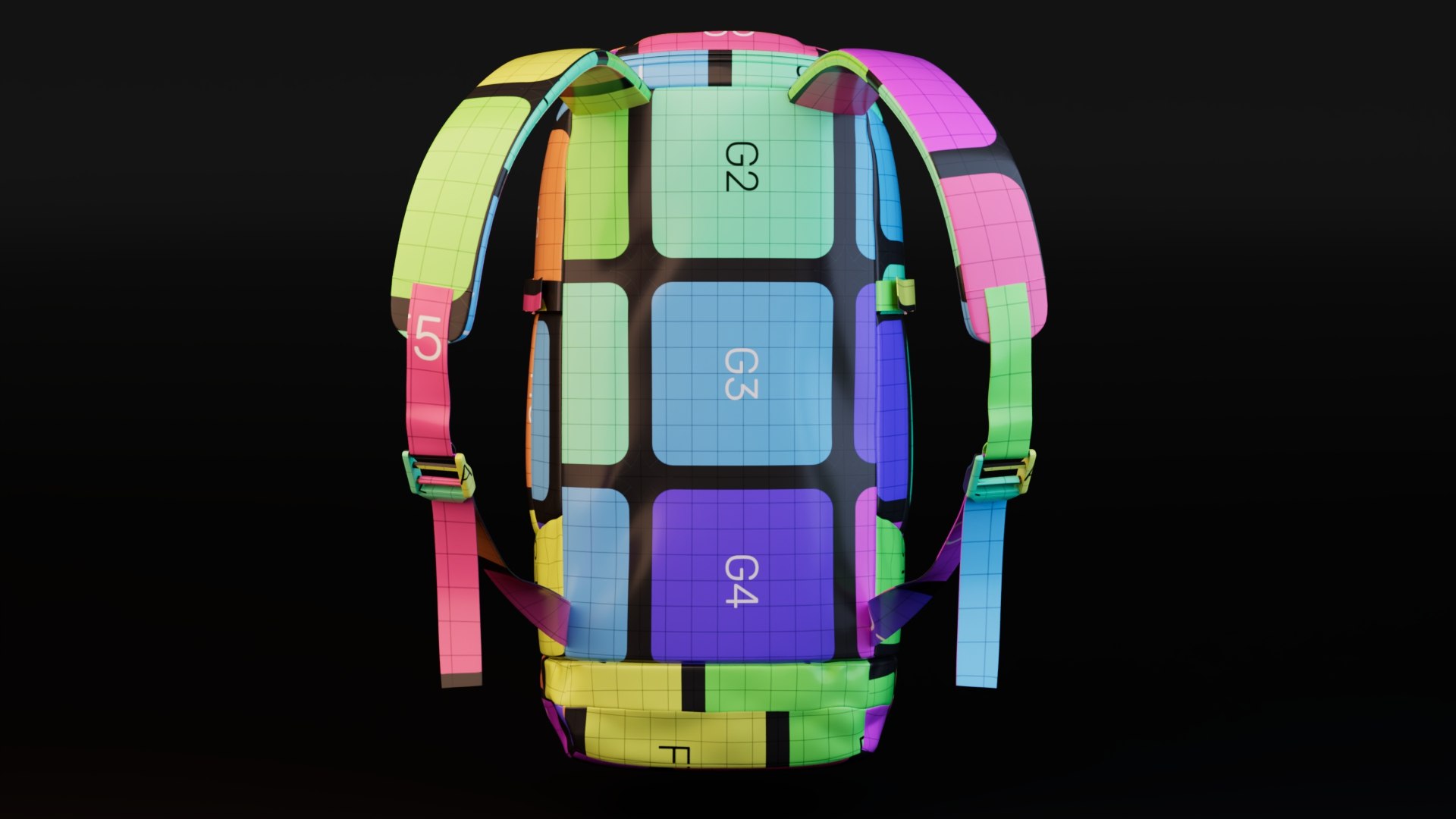 Travel Backpack Model - TurboSquid 2414010