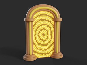 3D model Cartoon Portal 2