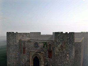 medieval castle 3D