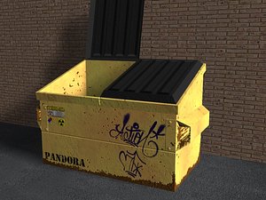 3d dumpster