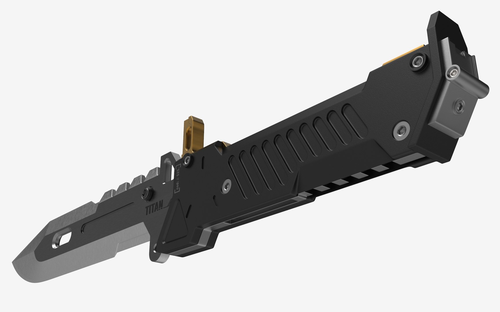 STL file Foot Soldier Knife / Cuchillo Soldado Pie - Tmnt 🦶・3D printable  model to download・Cults