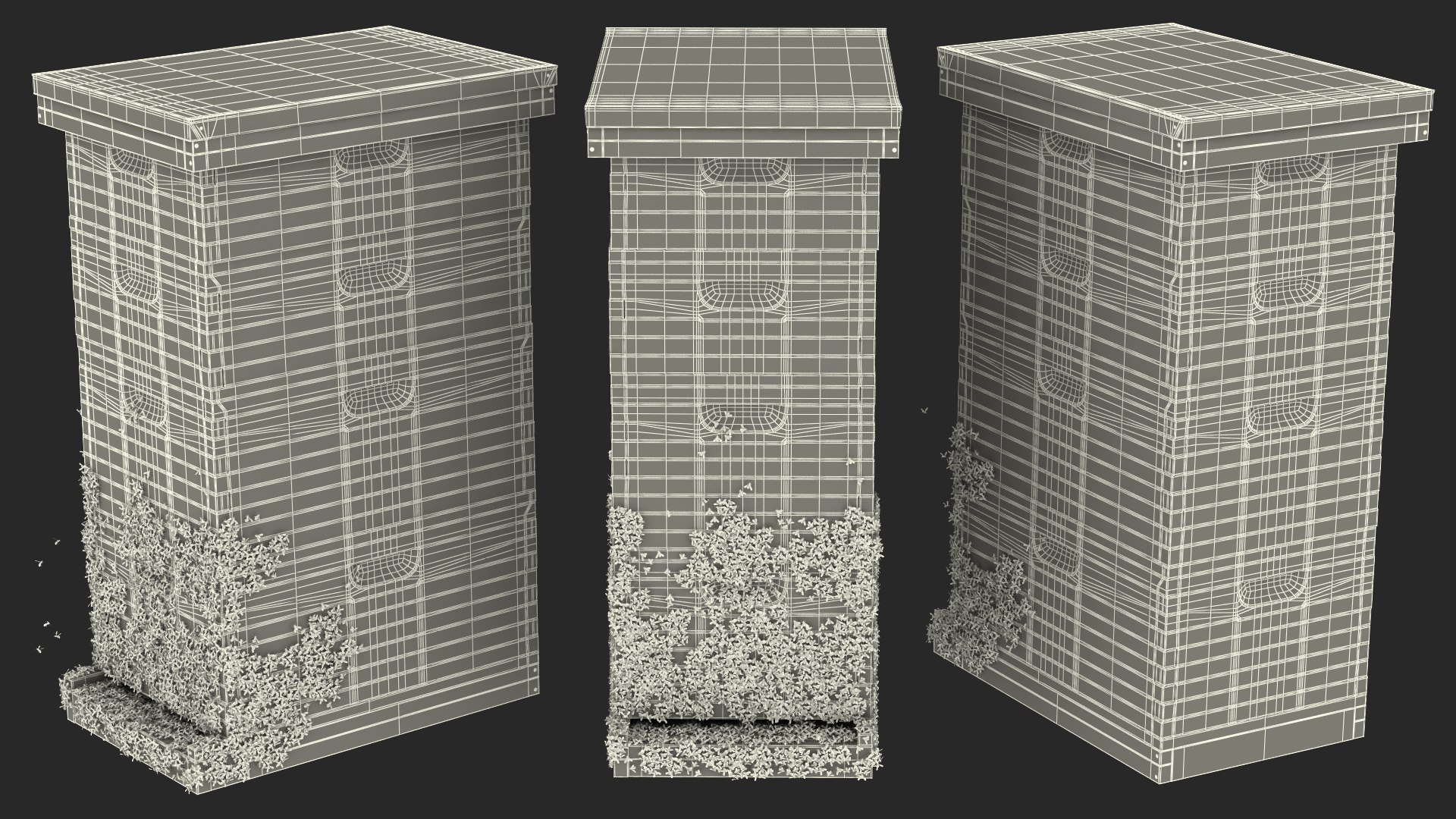 wooden beehive brood box 3D model https://p.turbosquid.com/ts-thumb/RW/h33VcP/KVAhJP1m/woodenbeehivebroodboxwithbees3dmodel023/jpg/1577361420/1920x1080/fit_q87/835d7e845c3e67c0a59ed814d6d996d5ccd5ff73/woodenbeehivebroodboxwithbees3dmodel023.jpg