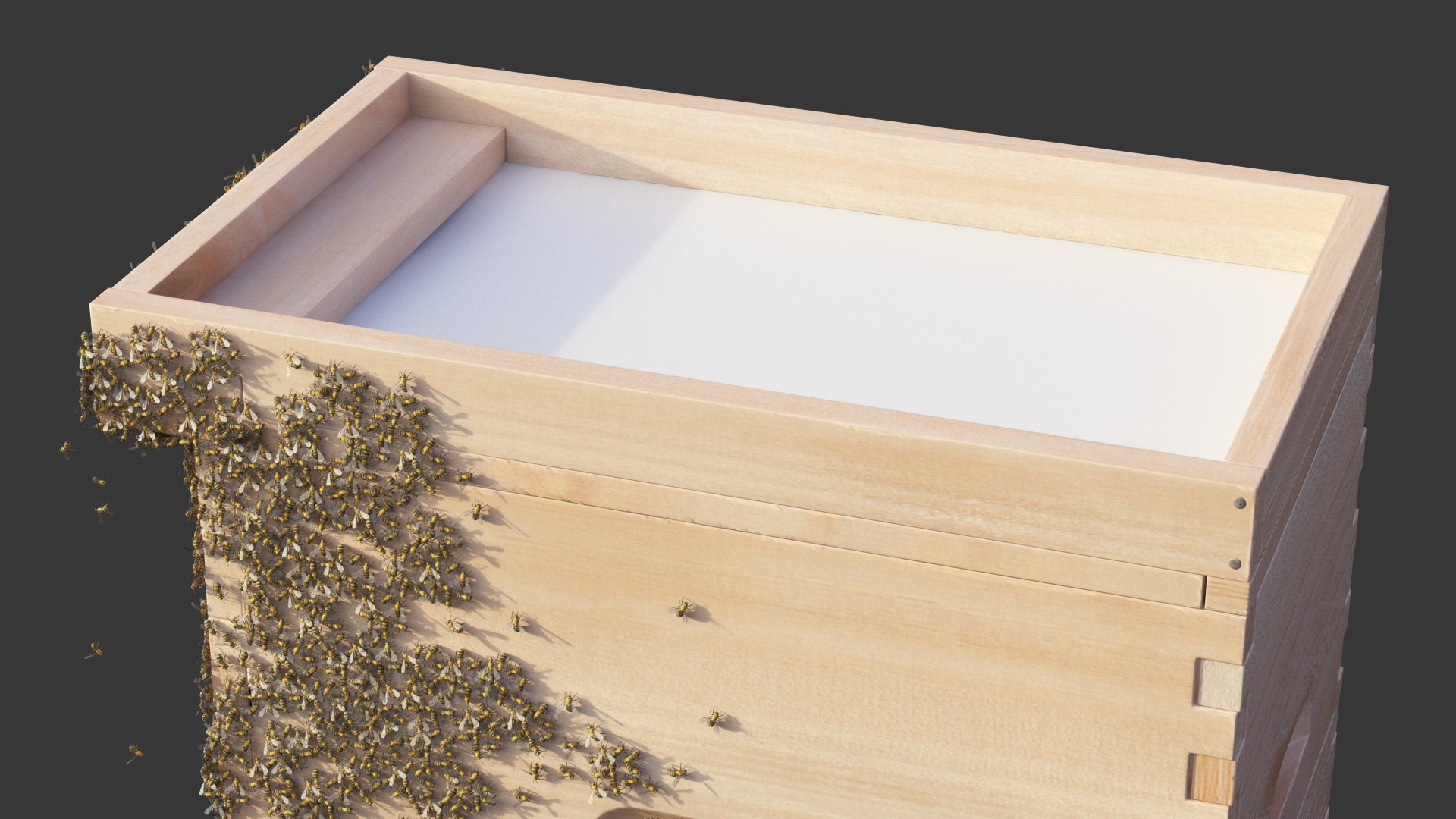 wooden beehive brood box 3D model https://p.turbosquid.com/ts-thumb/RW/h33VcP/hAQ4Y7YN/woodenbeehivebroodboxwithbees3dmodel004/jpg/1577361323/1920x1080/fit_q87/da5e03a5ad14ad244fd8fb3ee64acb7255261e7c/woodenbeehivebroodboxwithbees3dmodel004.jpg