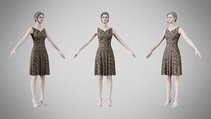 Dress 36 Royal Baroque Brocade