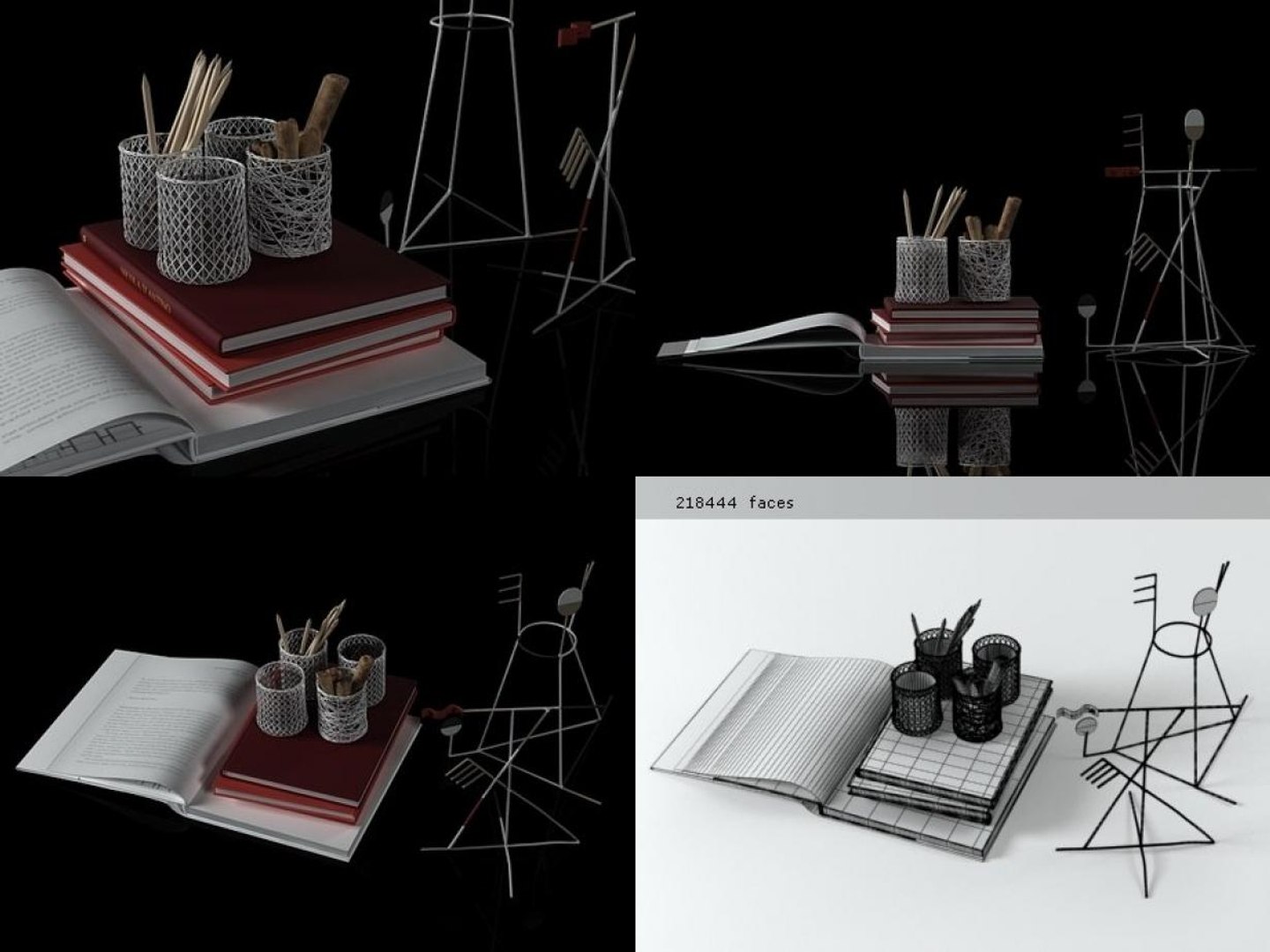 3D Working Set - TurboSquid 1177142