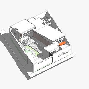 3D Revit House model