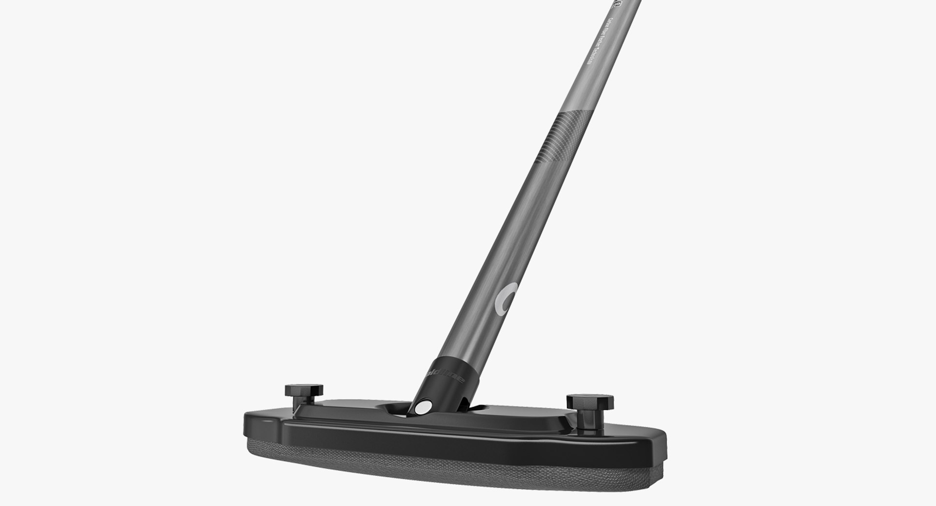 Curling Broom with Air Head 3D Model 3D model preview