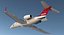 bombardier business jets 3D