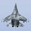 sukhoi su-27 ub flanker 3d model