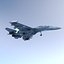 sukhoi su-27 ub flanker 3d model