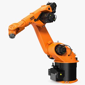 Kuka Industrial Robot Arm KR 30-3 Rigged for Cinema 4D