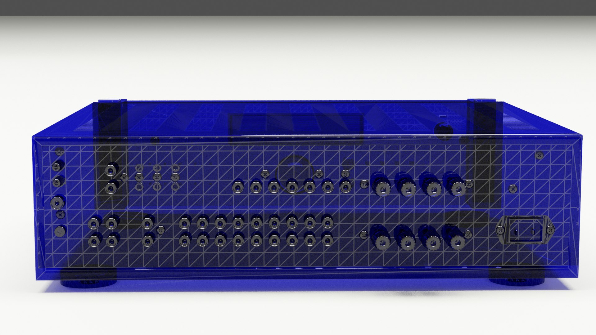3D High-Fidelity Audio Amplifier 3D Model - TurboSquid 2169341