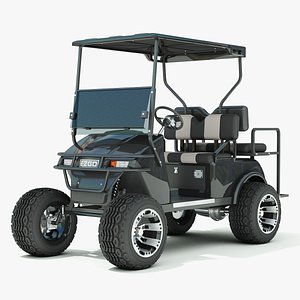 3ds max golf cart ezgo txt