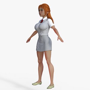 Business Women 3D model