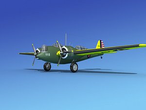 propellers martin b-10 bomber lwo