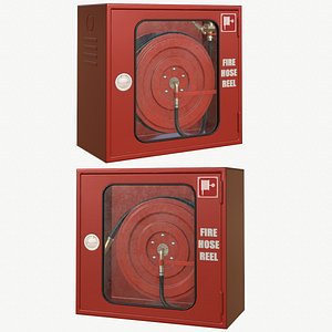 Fire hose reel glass box