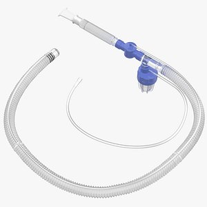 3D Universal IPPB circuit with nebulizer