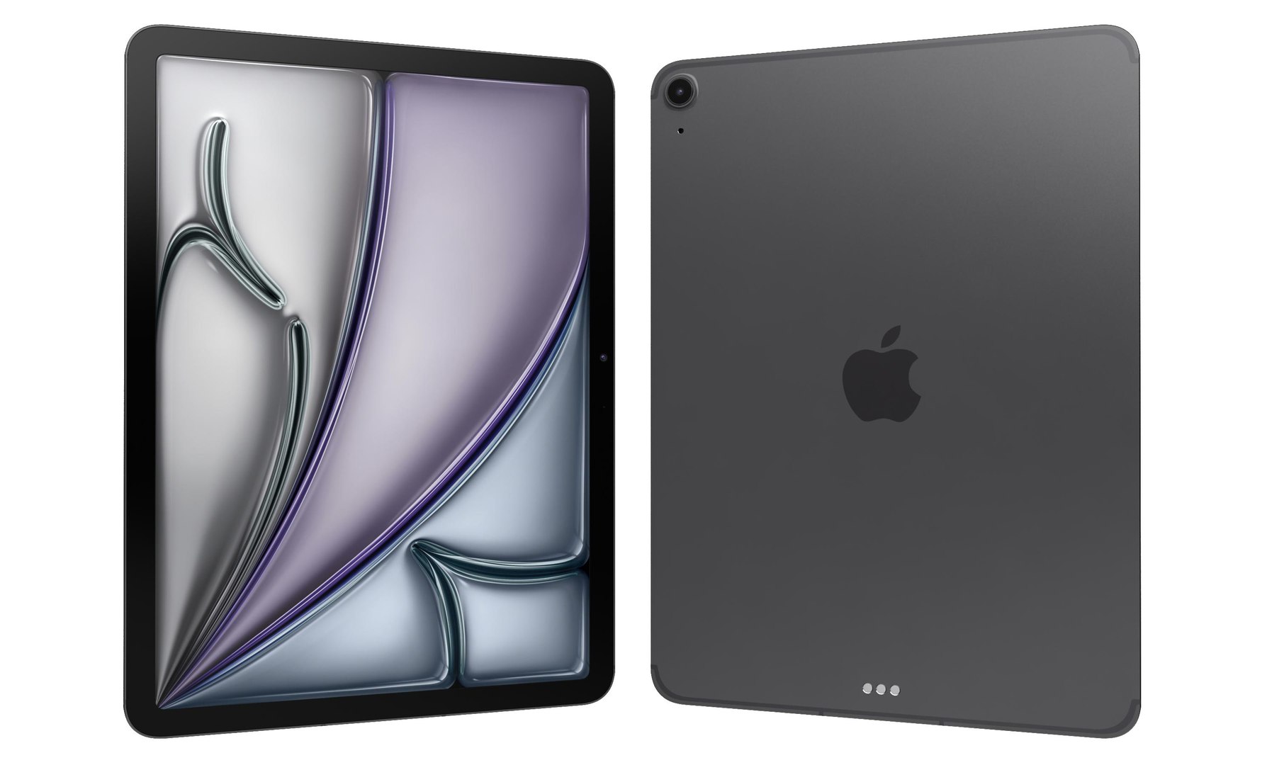 3D Model Apple IPad Air M3 11-inch 2025 Space Gray