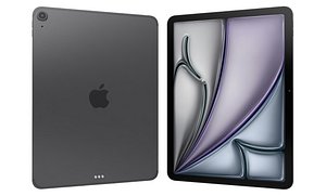 3D model Apple iPad Air M3 11-inch 2025 Space Gray