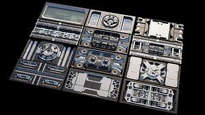 12 Sci-fi  panels