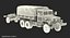 military truck m35a2 field 3D model
