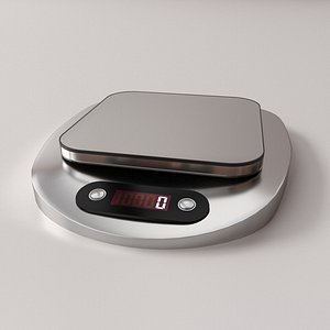 3D Electronic Scale model