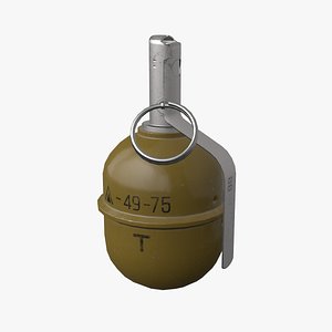 Rgd-5 Grenade 3d Models For Download 