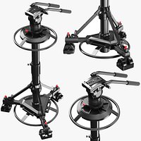 Detailed Camera Studio Tripod