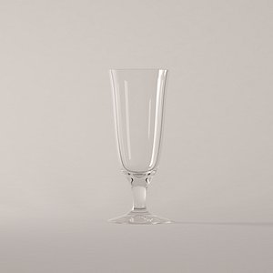 3D glass model